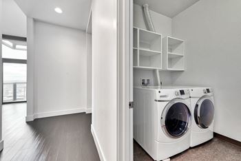 Washer and dryer